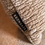 Coussin décoratif Day en tissu chenille taupe 45 x 45