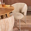 Chaise de salle à manger Milo chenille beige/taupe