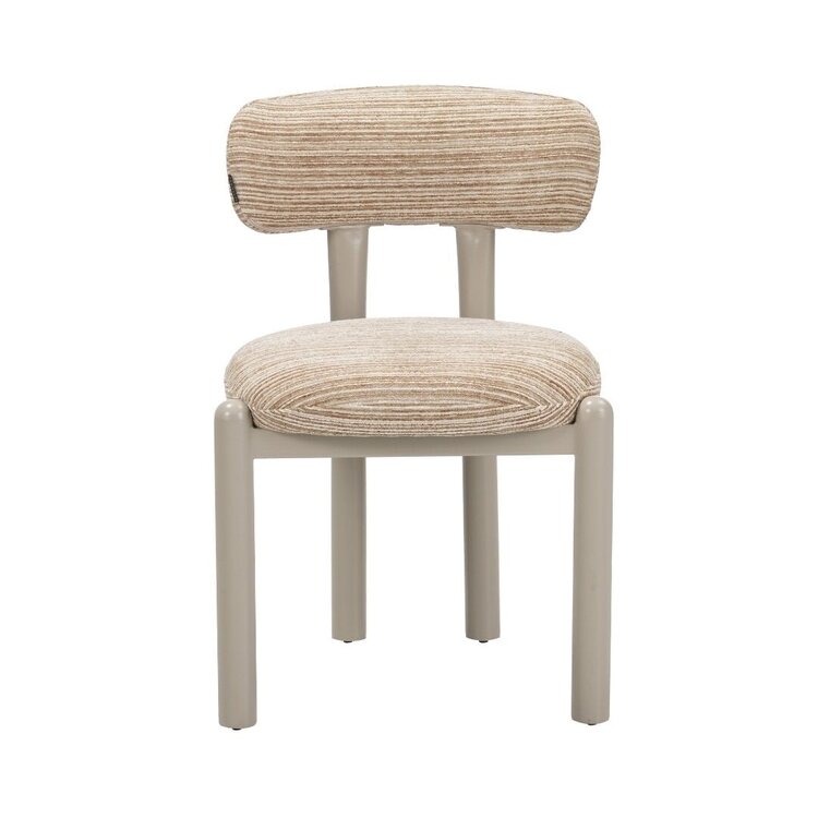 Chaise de salle à manger Bolt chenille beige/taupe
