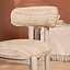 Chaise de salle à manger Bolt chenille beige/taupe