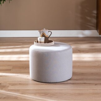 Pouf Scandinave Hilda gris