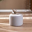Pouf Scandinave Hilda gris