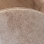 Pouf scandinave Myles tissu chiné taupe