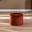 Pouf velours Beau cuivre