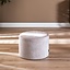 Pouf bouclette Nora taupe