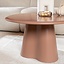 Table basse ronde Orion ø70 cm mocha mousse