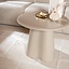 Table d'appoint ronde Orion ø60 cm taupe