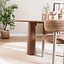 Table à manger Cosmo 220 x 110 cm mocha mousse