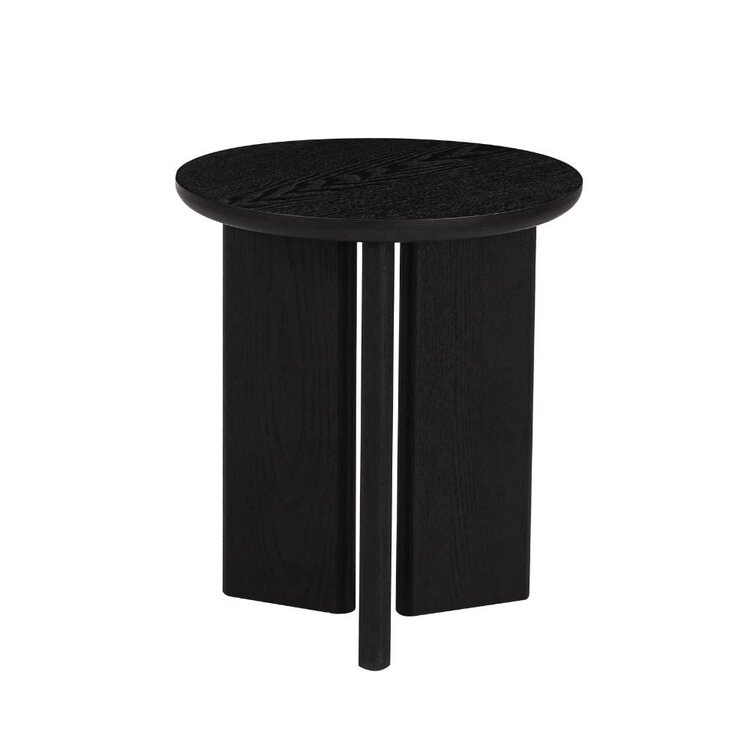Table d'appoint Aya ø40 cm noire