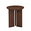 Table d'appoint Aya ø40 cm en chêne rustique