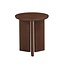 Table d'appoint Aya ø40 cm en chêne rustique
