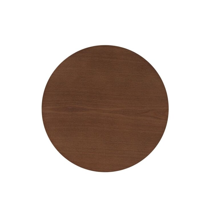 Table d'appoint Aya ø40 cm en chêne rustique