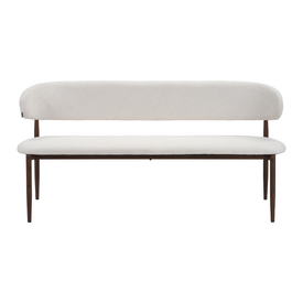 Banc de salle à manger Lara lin off white 160 cm
