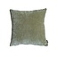 Coussin décoratif Day en tissu chenille vert 45 x 45