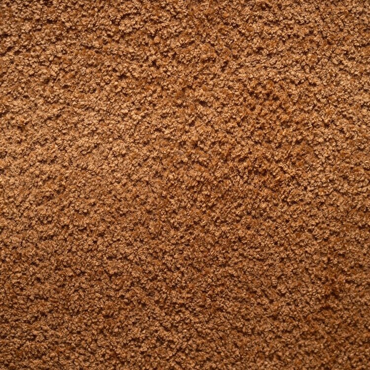 Canapé d’angle gauche Maine XL tissu bouclé terracotta