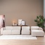 Canapé d’angle droit Maine XL chenille beige