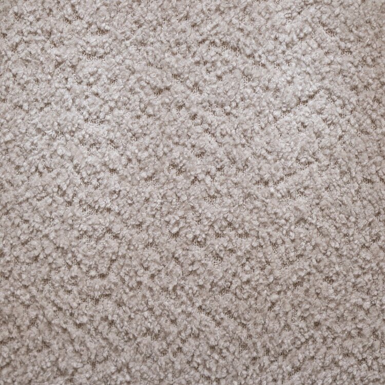 Canapé d’angle droit Maine XL tissu bouclé off white