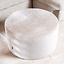 Pouf Elle rond chenille sand ø70 cm