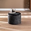 Pouf velours Beau anthracite