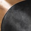 Pouf velours Beau anthracite
