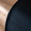 Pouf velours Anna noir