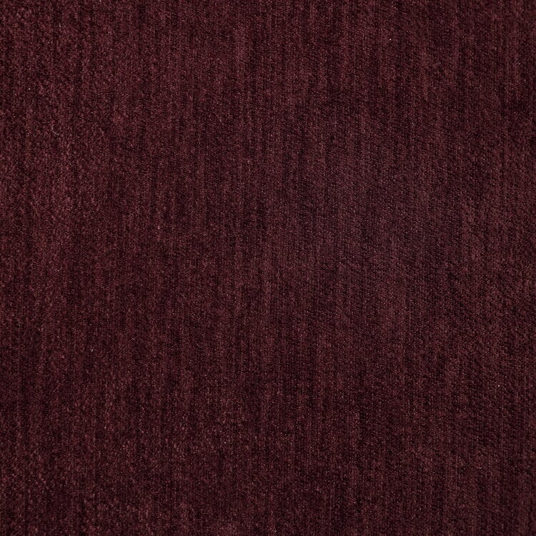 Fauteuil avec pouf Emma velours violet