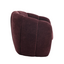 Fauteuil Lois velours violet