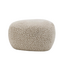 Pouf Fenna taupe leopard