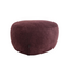 Pouf Fenna velours violet