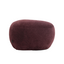 Pouf Fenna velours violet