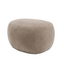 Pouf Fenna velvet beige