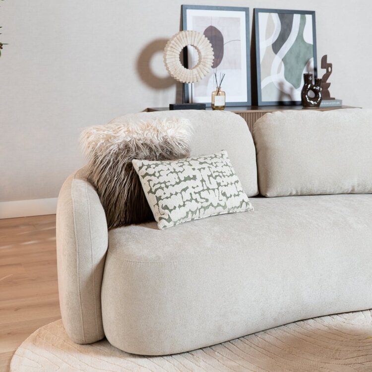 Canapé 2,5 places Vienna chenille beige