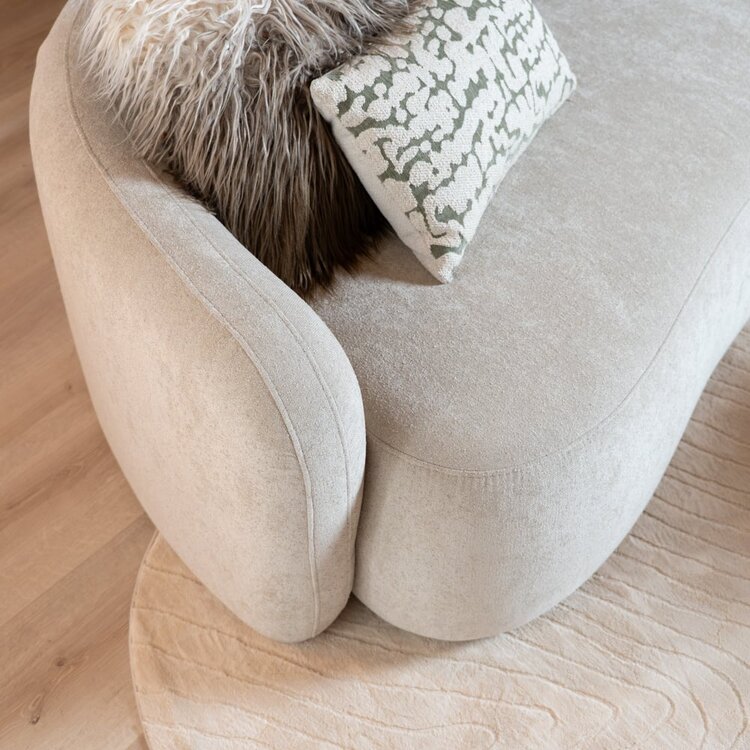 Canapé 2,5 places Vienna chenille beige