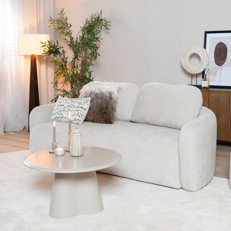 Canapé 2,5 places Vienna chenille beige