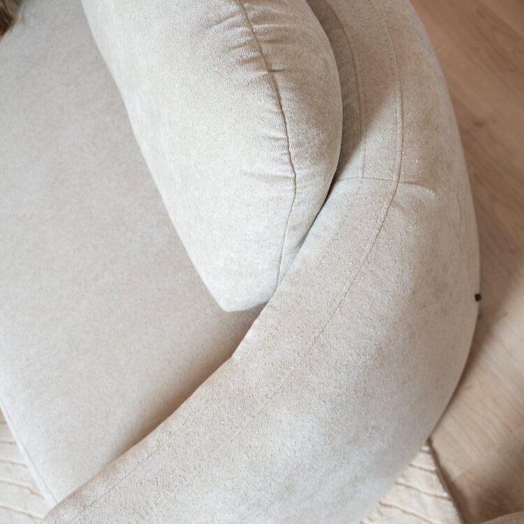 Canapé 2,5 places Vienna chenille beige