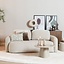Canapé 2,5 places Vienna chenille beige