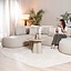Canapé en U Vienna 6 places chenille beige