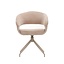 Chaise de salle à manger Suzie velours beige