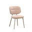 Chaise de salle à manger Rosa velours beige