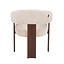 Fauteuil Liva leopard taupe