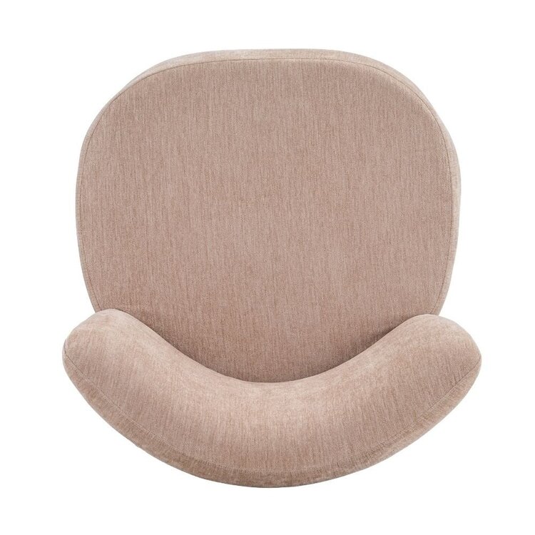Fauteuil Bliss velours beige