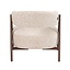 Fauteuil Yasmin leopard taupe