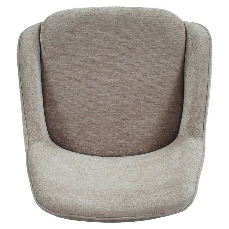 Chaise de salle à manger Lynn velours beige