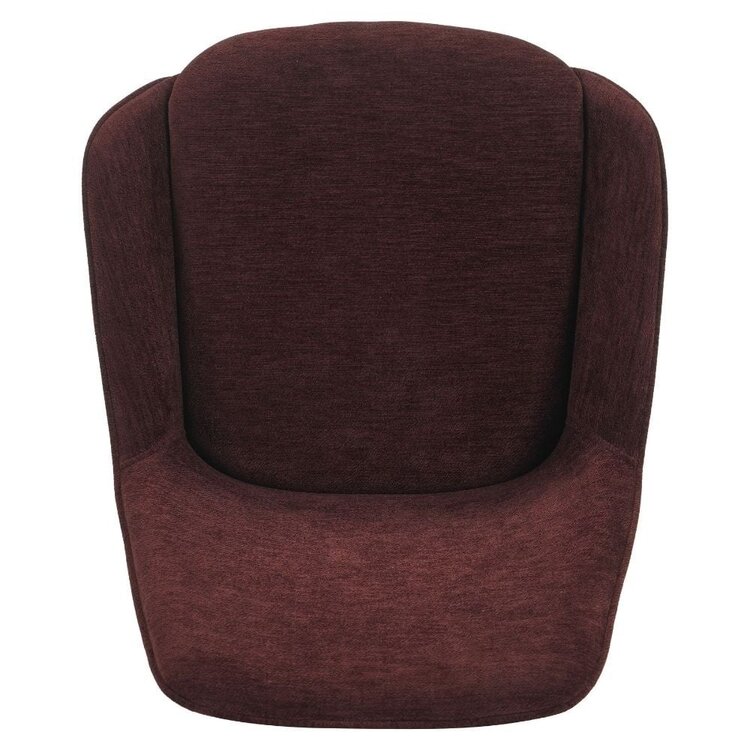 Tabouret de bar Lynn velours violet cm