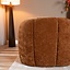 Fauteuil Lois velours ocre