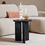 Table d'appoint Aya ø40 cm noire