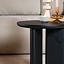 Table d'appoint Aya ø40 cm noire