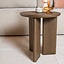 Table d'appoint Aya ø40 cm en chêne rustique