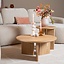 Table d'appoint Aya ø40 cm en chêne blanc