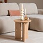 Table d'appoint Aya ø40 cm en chêne blanc